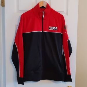 Vintage Fila sport Italia soccer field jacket L